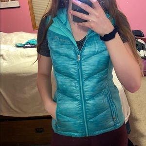Light blue vest
